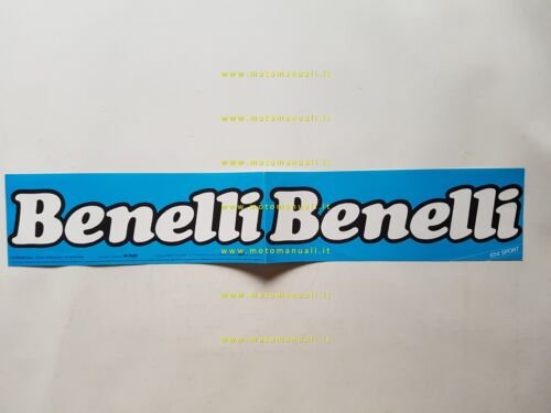 Benelli 654 Sport 1981 depliant ITALIANO originale