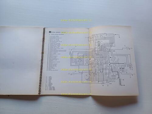 Benelli 750 SEI - 500 Quattro 1976 manuale officina originale …