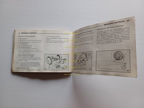 Benelli 750 Sei 1974 manuale uso manutenzione libretto istruzioni originale