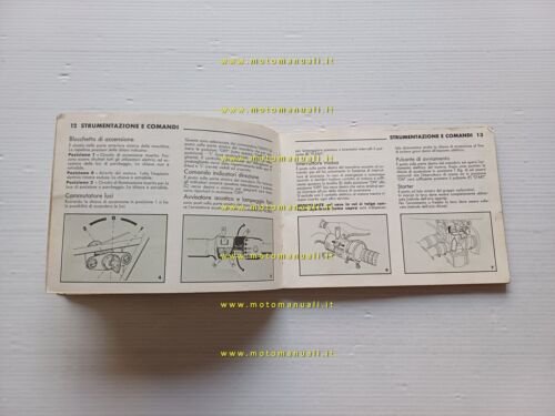 Benelli 750 Sei 1975 manuale uso manutenzione libretto istruzioni originale