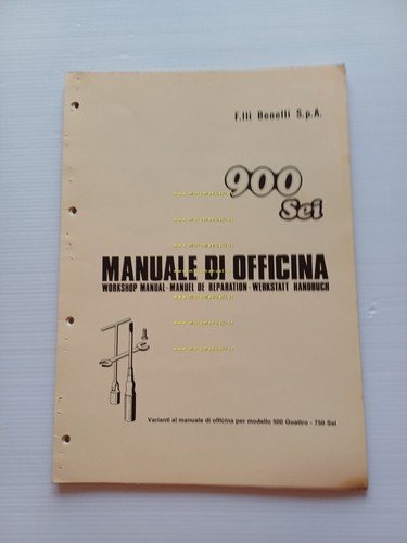 Benelli 900 SEI 1980 varianti manuale officina 750 SEI 1976 …
