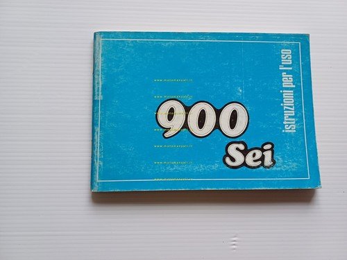Benelli 900 Sei 1981 manuale uso manutenzione libretto istruzioni originale