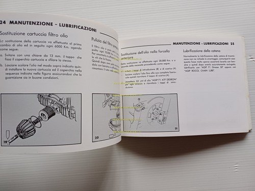 Benelli 900 Sei 1981 manuale uso manutenzione libretto istruzioni originale