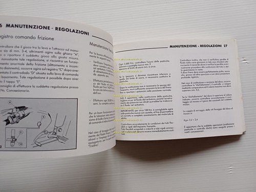 Benelli 900 Sei 1981 manuale uso manutenzione libretto istruzioni originale