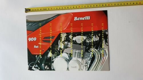 Benelli 900 Sei 1982 depliant brochure moto originale italiano
