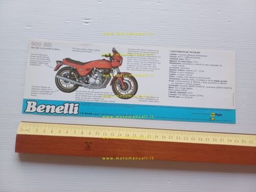 Benelli 900 SEI depliant italiano originale