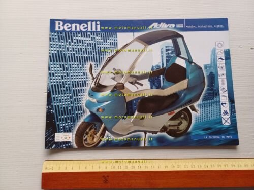 Benelli Adiva 125 - 150 scooter 2001 depliant ITALIANO originale