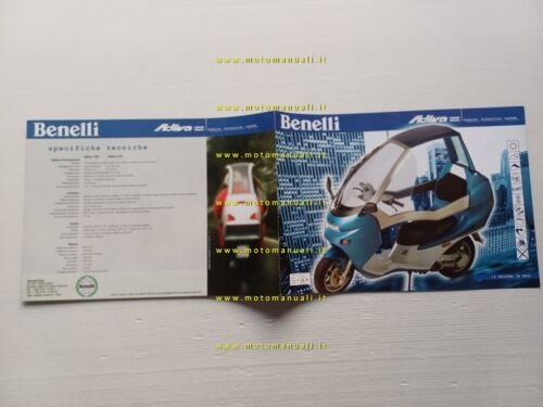Benelli Adiva 125 - 150 scooter 2001 depliant ITALIANO originale