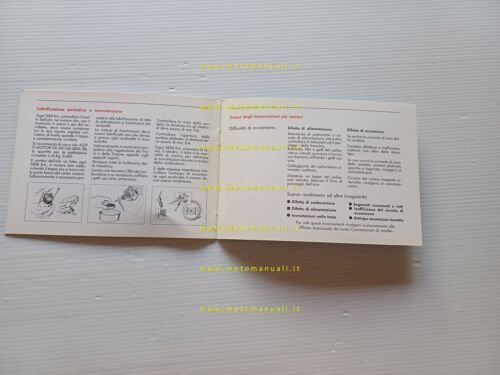 Benelli Export FA 50 1976 manuale uso originale ciclomotore owner's …