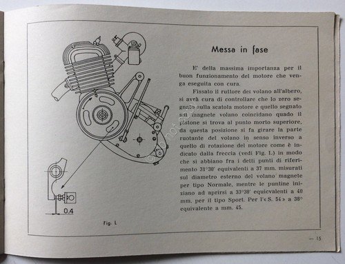 Benelli Leoncino - Uso e Manutenzione - Tipo 1954 - …