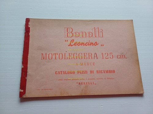 Benelli Leoncino 125 4M catalogo ricambi originale spare parts catalog
