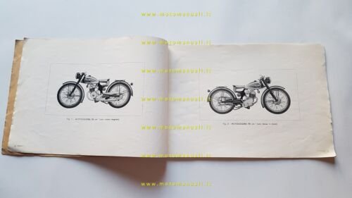 Benelli Letizia 98 1949 catalogo ricambi originale