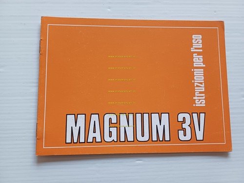 Benelli Magnum 3V 50 1979-80 manuale uso manutenzione libretto originale