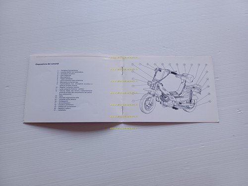 Benelli Magnum 3V 50 1979-80 manuale uso manutenzione originale owner's …