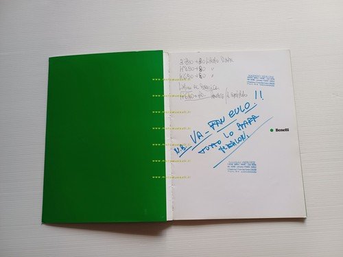 Benelli presentazione scooter 491 1997 CARTELLA STAMPA originale PRESS KIT