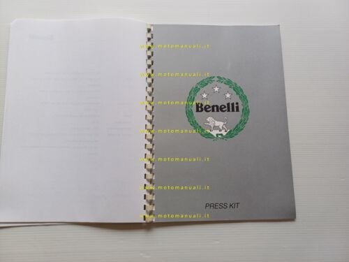 Benelli presentazione scooter 491 1997 CARTELLA STAMPA originale PRESS KIT