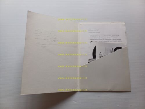 Benelli presentazione scooter S 50 1980 CARTELLA STAMPA originale PRESS …