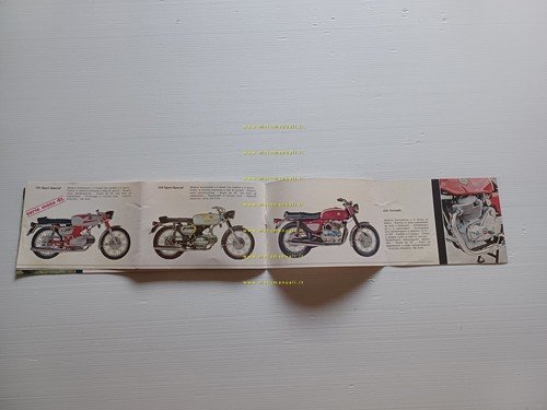 Benelli produzione modelli moto ciclomotori 1970 depliant italiano originale