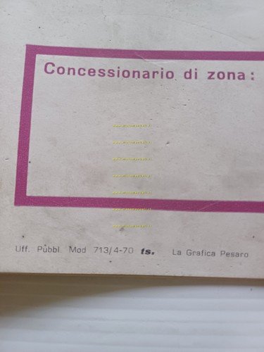 Benelli produzione modelli moto ciclomotori 1970 depliant italiano originale