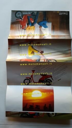 Benelli S 50 Scooter 1981 depliant brochure originale italiano