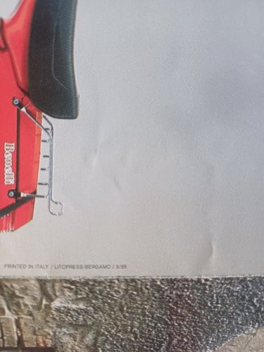 Benelli S 50 Scooter 1989 depliant italiano originale