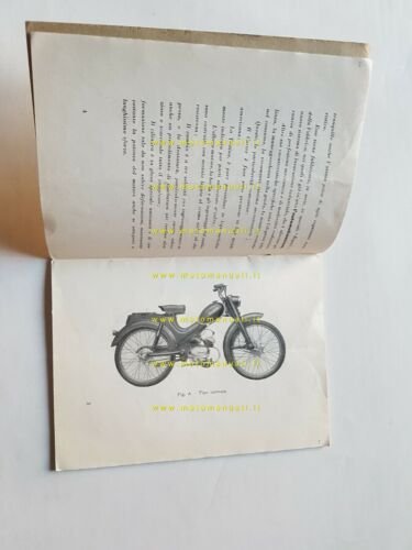 Benelli Sport - Scooter - Normale 49 1958 manuale uso …