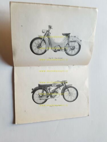 Benelli Sport - Scooter - Normale 49 1958 manuale uso …