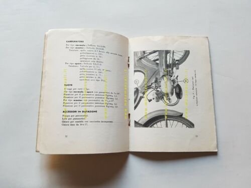 Benelli Sport - Scooter - Normale 49 1958 manuale uso …