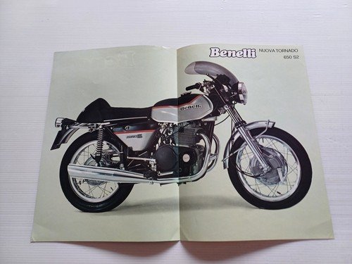 Benelli Tornado 650 S2 1973 depliant italiano originale