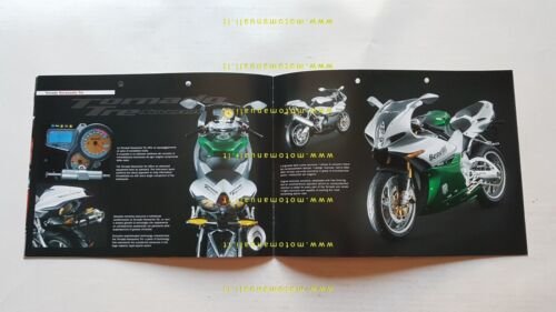 Benelli Tornado 900 Tre RS 2004 depliant moto Italiano brochure