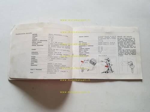 Benelli TR 90 Trial 1972 manuale uso manutenzione libretto italiano …