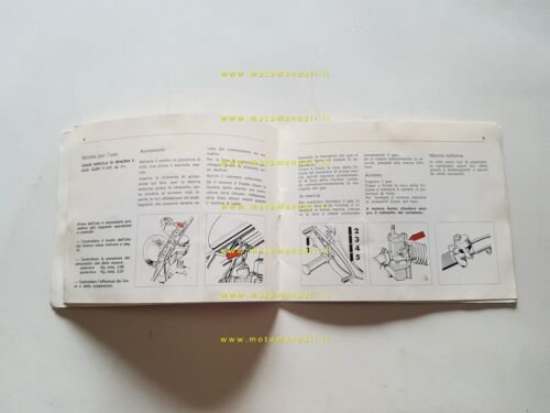 Benelli TR 90 Trial 1972 manuale uso manutenzione libretto italiano …