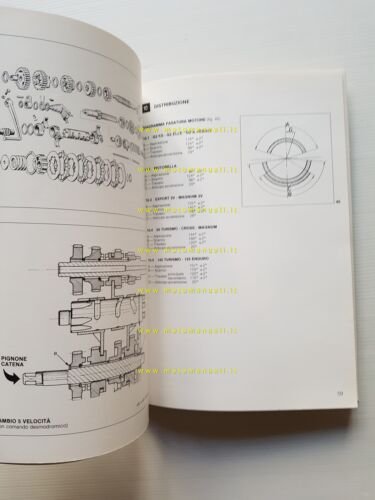 Benelli tutti modelli 50 - 125 Enduro-Turismo 1980 manuale officina …