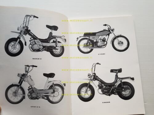 Benelli tutti modelli 50 - 125 Enduro-Turismo 1980 manuale officina …