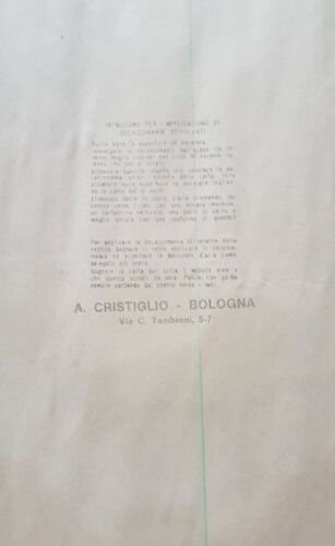 BENELLI vetrofania vetrina negozio concessionario originale anni '50 no depliant