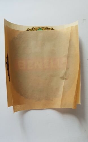 BENELLI vetrofania vetrina negozio concessionario originale anni '50 no depliant