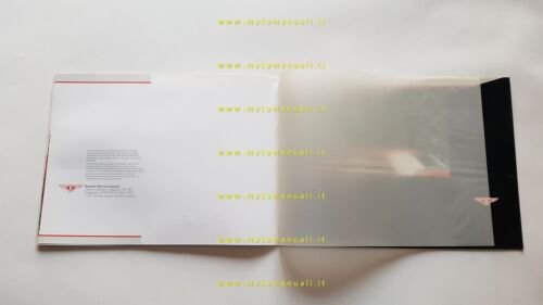 Bentley modelli 1987 depliant originale italiano