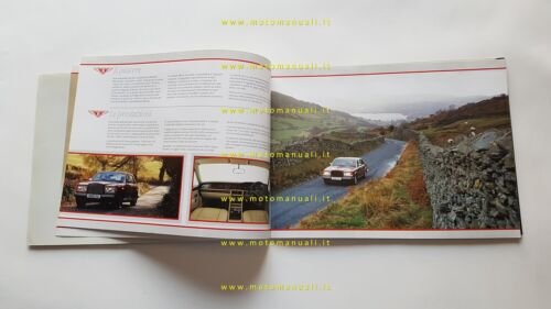 Bentley modelli 1987 depliant originale italiano