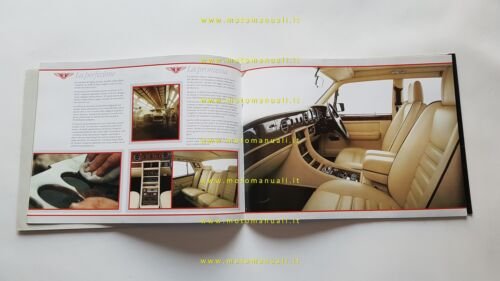 Bentley modelli 1987 depliant originale italiano