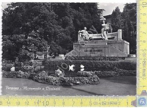 Bergamo - Monumento a Donizetti - 1955 | Immagine principale