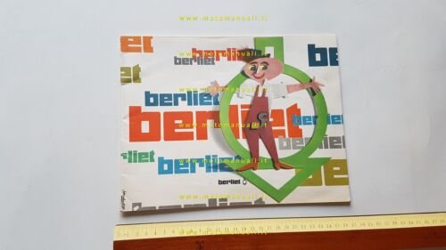 Berliet autocarri produzione modelli 1959 depliant originale italiano