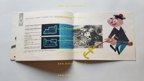 Berliet autocarri produzione modelli 1959 depliant originale italiano