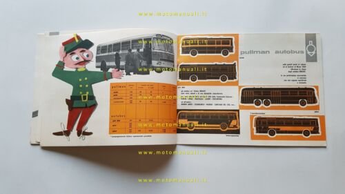 Berliet autocarri produzione modelli 1959 depliant originale italiano
