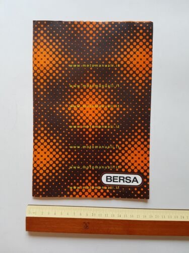 BERSA produzione catalogo Pistole carabine 22 mm depliant originale