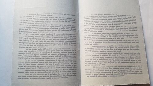 Bertone Portfolio Nada 1989 + depliant brochure