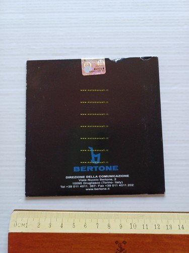 Bertone Villa Salone Ginevra 2005 CD-ROM da cartella stampa originale