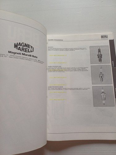 Beru guida applicazione candele auto fino 1987 manuale tabelle conversione