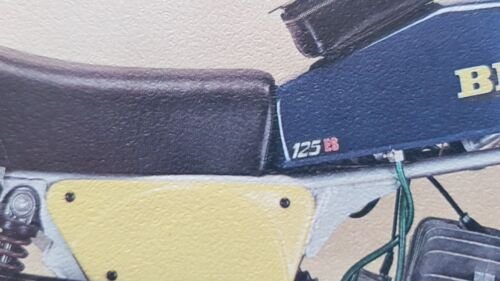 Beta 125 ES 1975 regolarità enduro depliant originale brochure