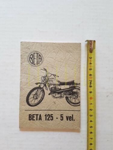 Beta 125 Regolarit Enduro 5V 1973 manuale uso originale genuine …