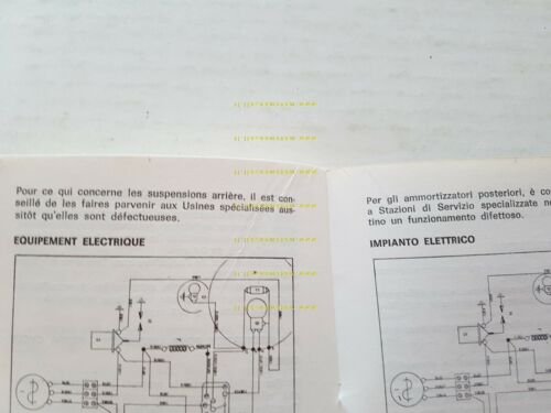 Beta 125 Regolarit Enduro 5V 1973 manuale uso originale genuine …
